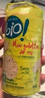 Mini galettes de riz et sarrasin