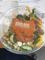 Buddha bowl legumes grillés