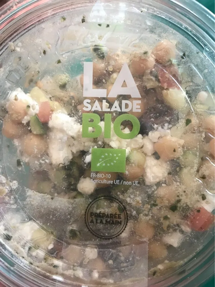 La salade bio pois chiches