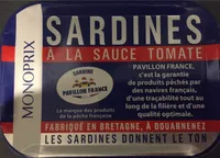 Sardines à la sauce tomate