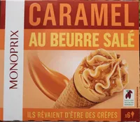 Glace caramel au beurre sale