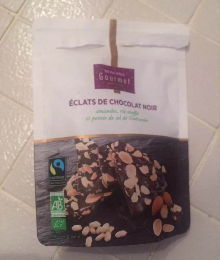 Eclats de chocolat noir
