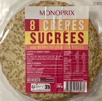 8 crêpes sucrées