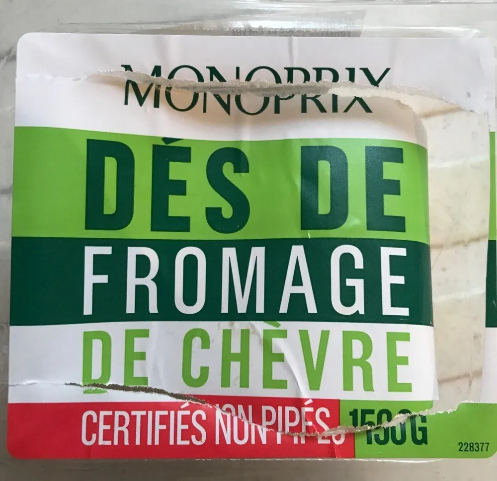Des de fromage de chevre