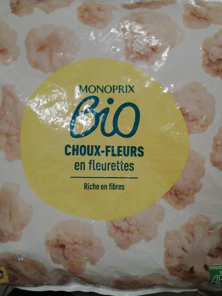 chou-fleur en fleurettes surgelés