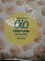 chou-fleur en fleurettes surgelés