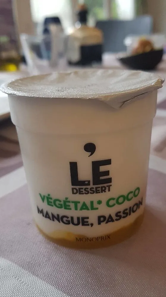 Végétal coco mangue passion