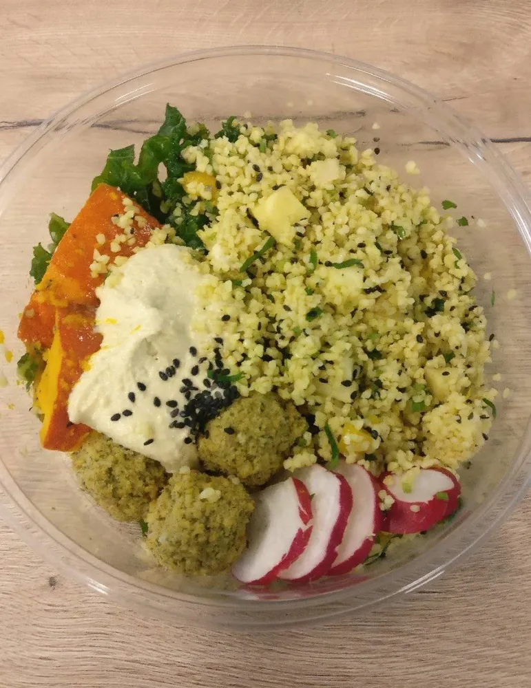 Buddha bowl potimarron