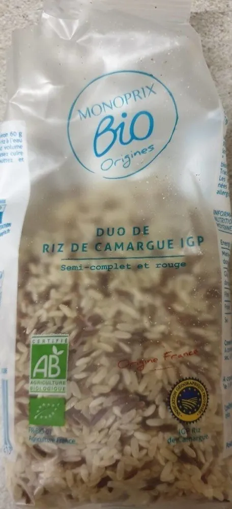 Duo de riz de camargue IGP