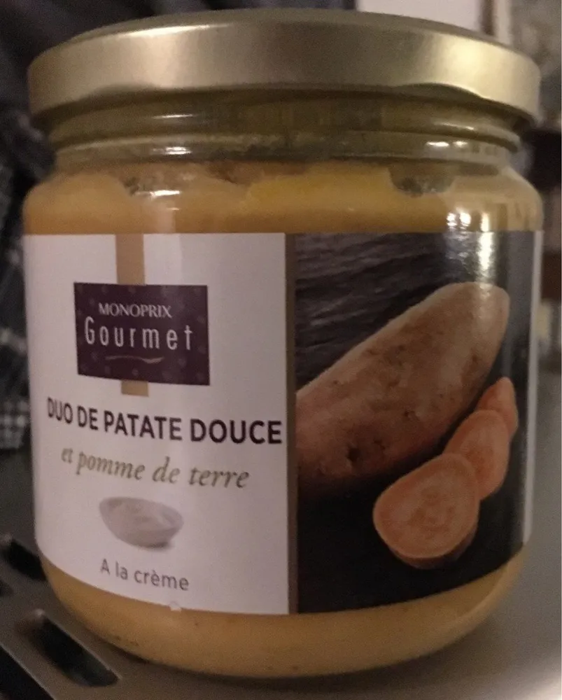 Duo de patate douce et pomme de terr