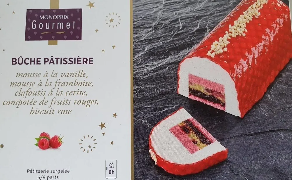 Bûche pâtissière