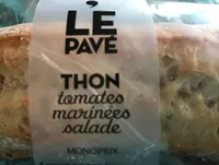 Le Pavé - thon tomates marinées salade