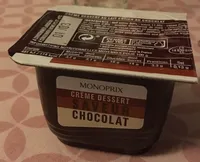 Crème dessert saveur chocolat