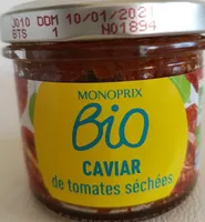 Caviar de tomates séchées
