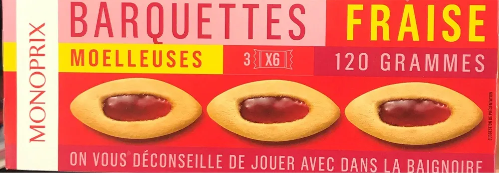 Barquette fraise