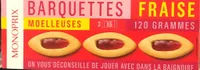 Barquette fraise