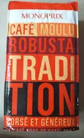 Café moulu Robusta Tradition