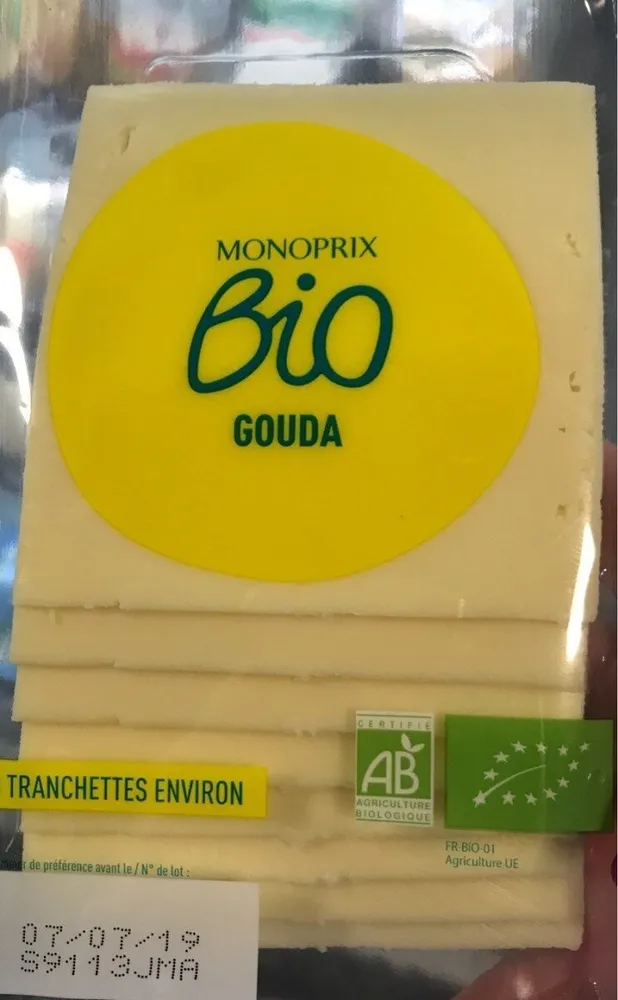 Monoprix bio gouda