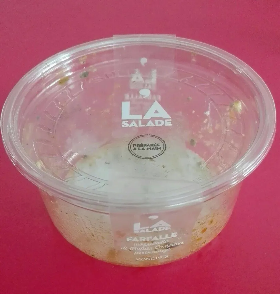 Salade Farfalle Mozzarella