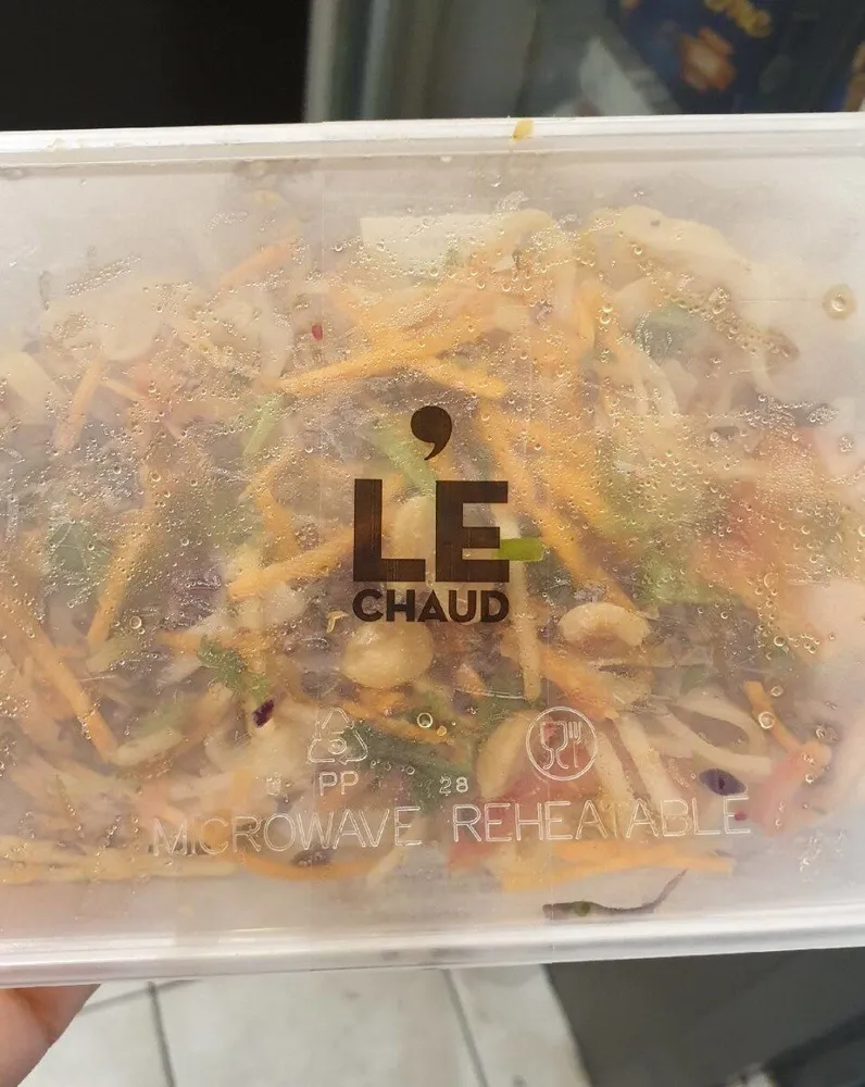Nouilles de riz à l'asiatique