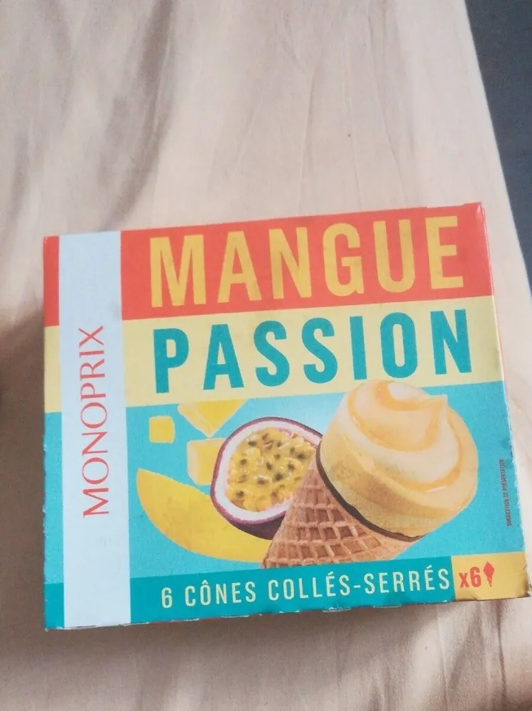 Glace Mangue Passion