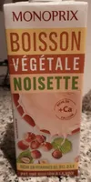 Boisson végétale noisette