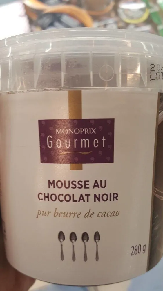 Mousse au chocolat noir