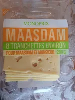 Maasdam 8 tranchettes