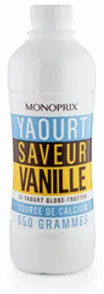 Yaourt à boire vanille