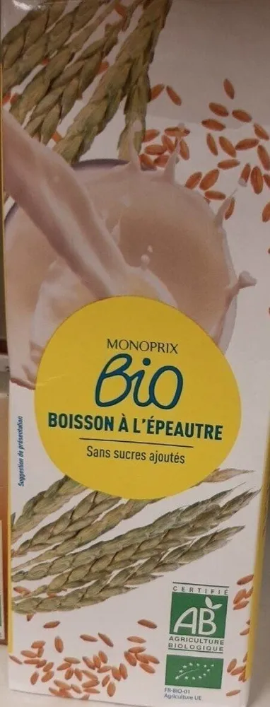 Boisson à l'Épeautre SSA