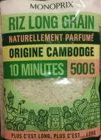 Riz long grain- origine Cambodge