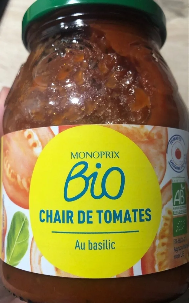 Chair de tomates au basilic