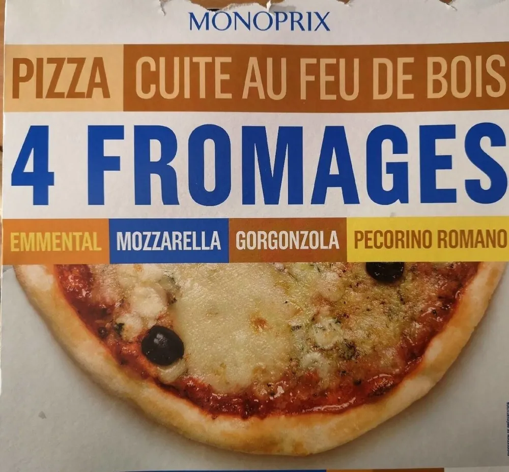 Pizza 4 fromages