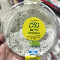 Tzatziki au yaourt grec
