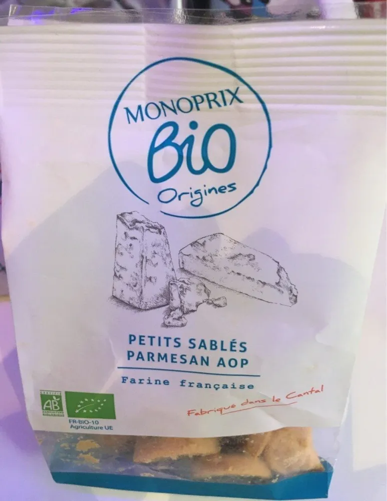 Petits sablés parmesan Aop