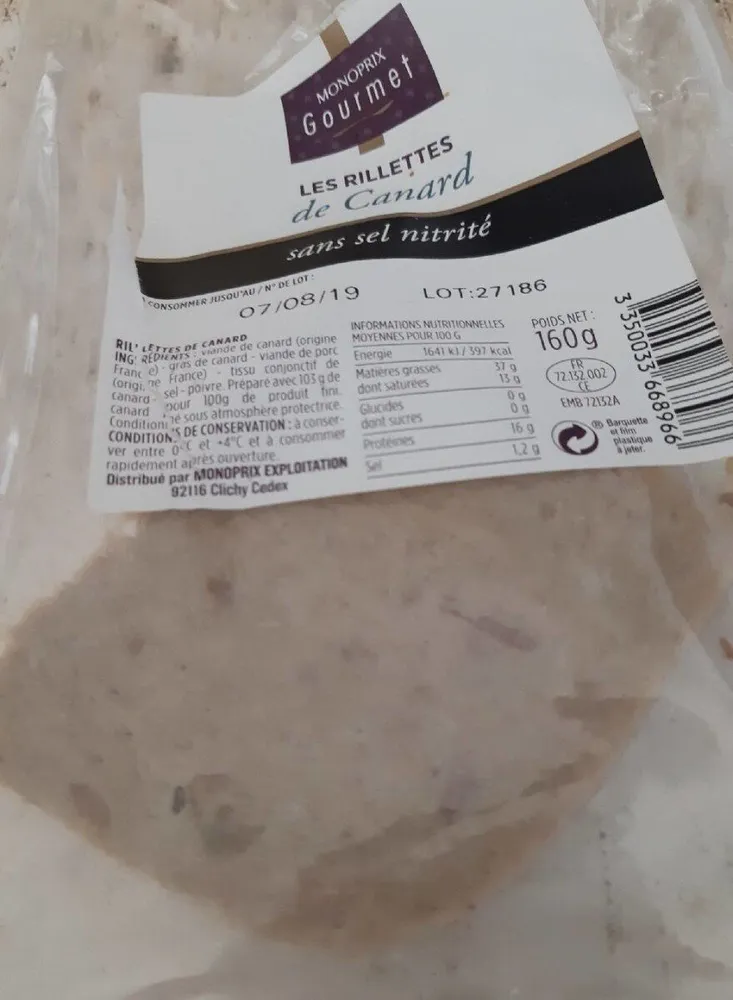 Les Rillettes de Canard