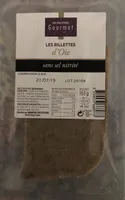 Les rillettes d'oie sans sel nitrité