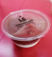 Cheesecake fraise rhubarbe