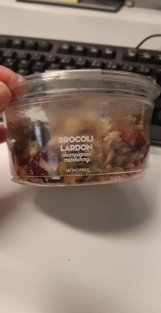 La salade brocoli lardon