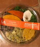 Buddha bowl potimarron, oeuf poché