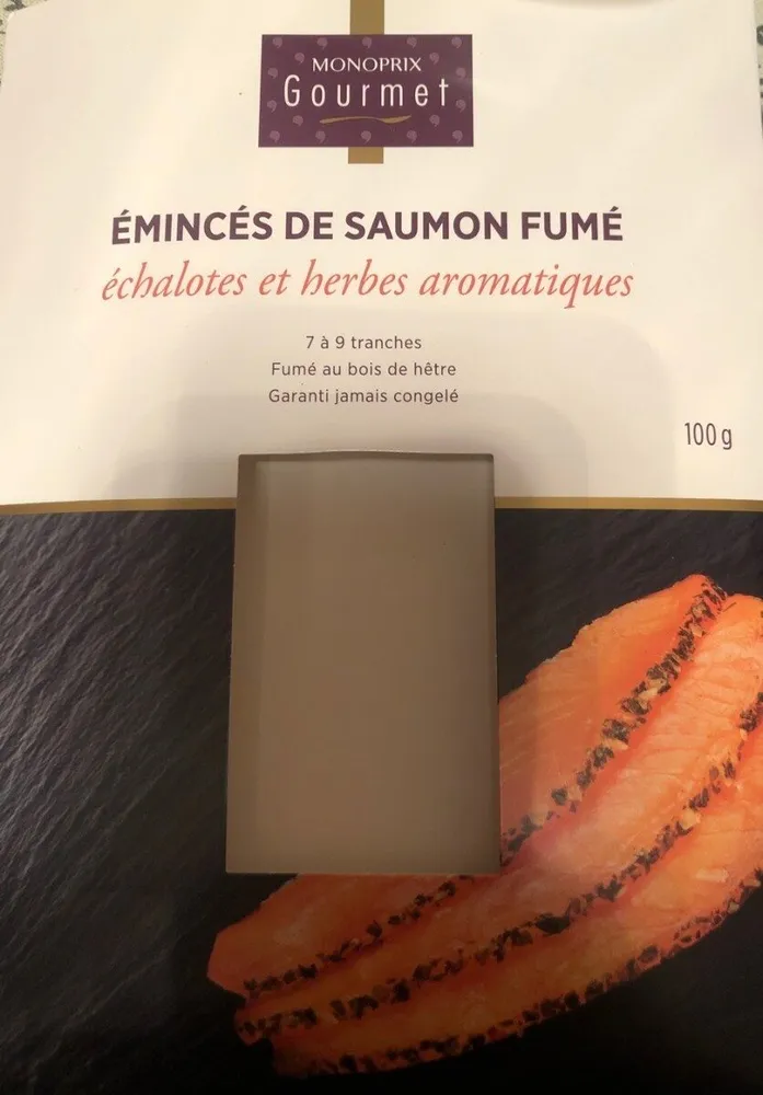 Eminces de saumon
