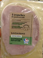 Jambon cuit qualité supérieur