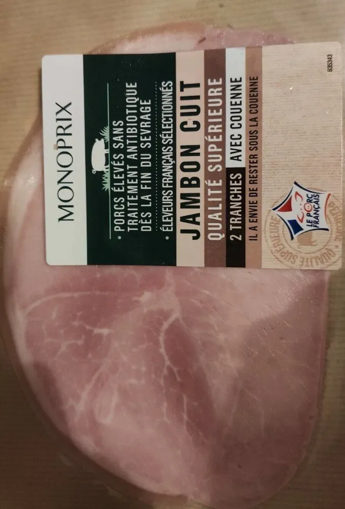 Jambon cuit sup PSA VPF