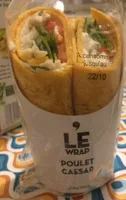 Le wrap poulet caesar