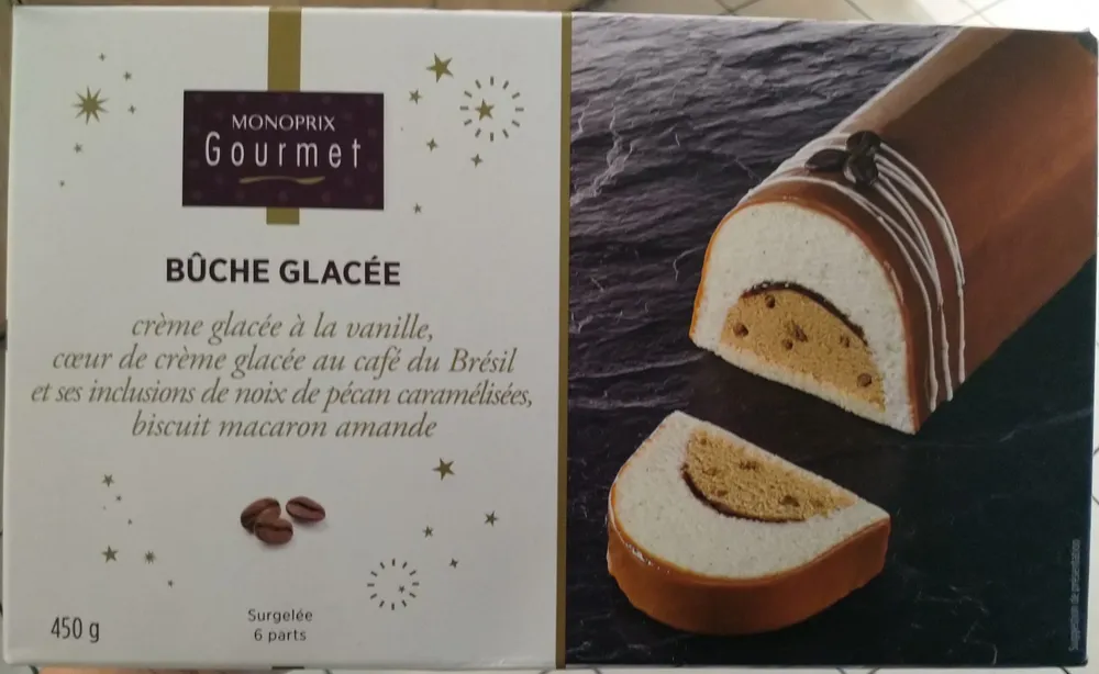 Bûche glacée