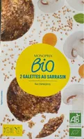Galettes au Sarrasin aux champignons