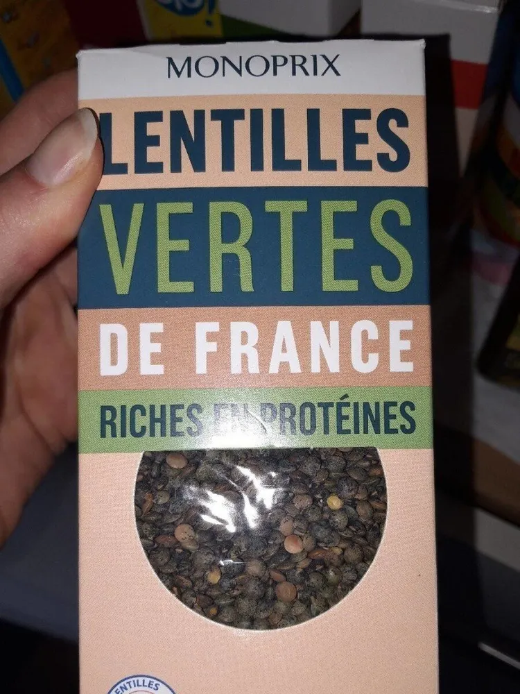 Lentilles vertes de France