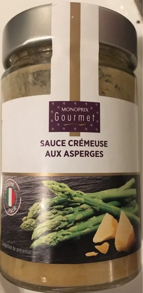 Sauce crémeuse aux asperges