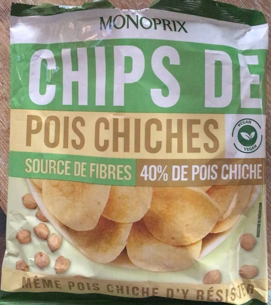 Chips de pois chiches