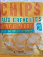 Chips aux crevettes saveur curry